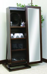 Shaker Hat Storage Leaner Cabinet