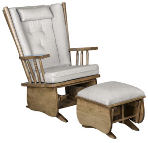 Smooth Four Post High Back Regular Glider