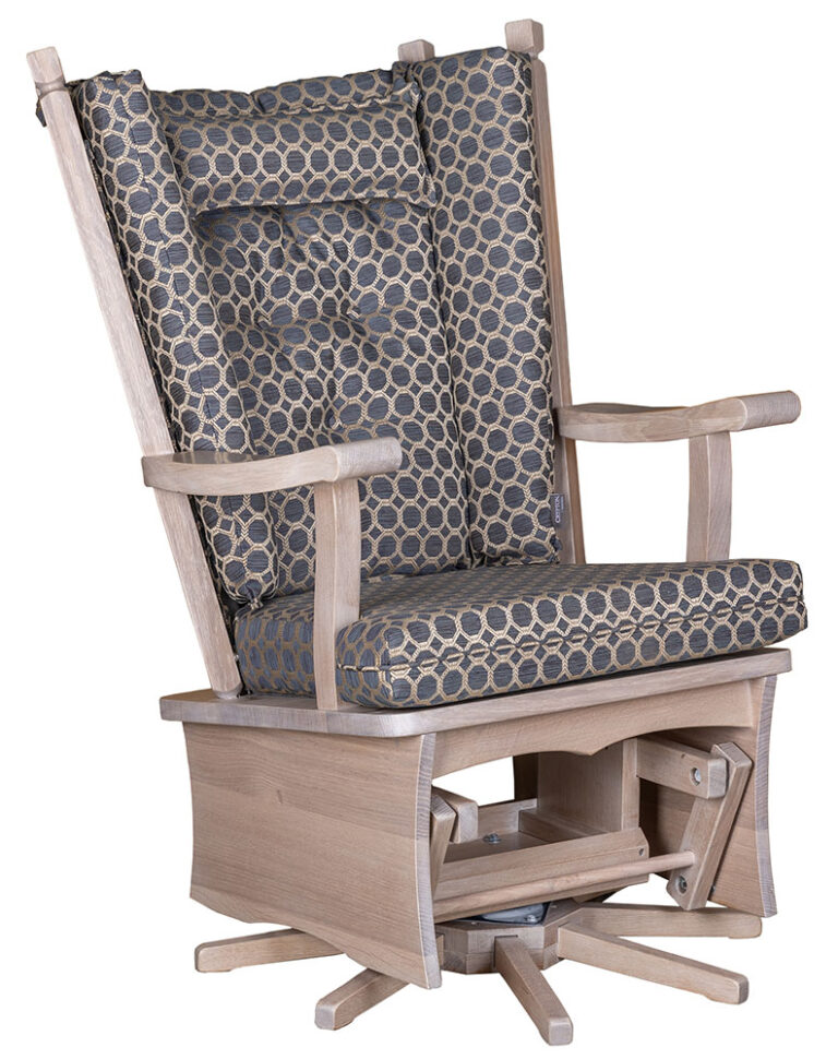 Custom Ashland Panel Swivel Glider