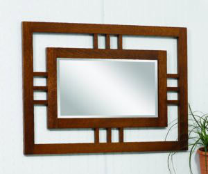 Modern Mission Wall Mirror