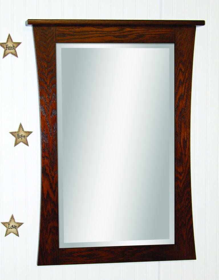 Custom Trenton Shaker Wall Mirror 28.5 W x 37.25 H