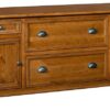 Amish Belmont Credenza Two Door Four Drawer