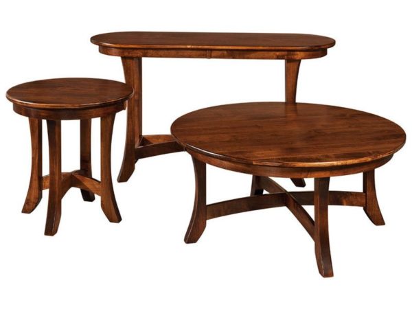 Amish Carona Occasional Table Set