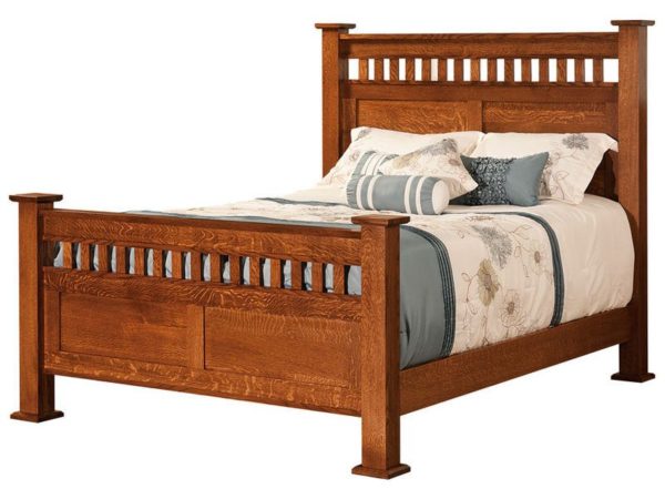 Amish Lynbrook Mission Bed