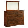 Amish Encada 9 Drawer Dresser
