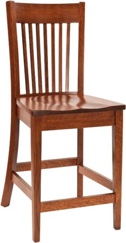 Amish Mill Valley Bar Chair