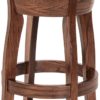 Amish Dillon Barstool with Fabric Seat