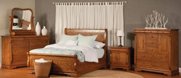 Amish Chippewa Sleigh Bedroom Collection