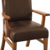 Amish Bow River Dining Arm Chair