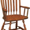 Amish Bent Paddle Arm Chair