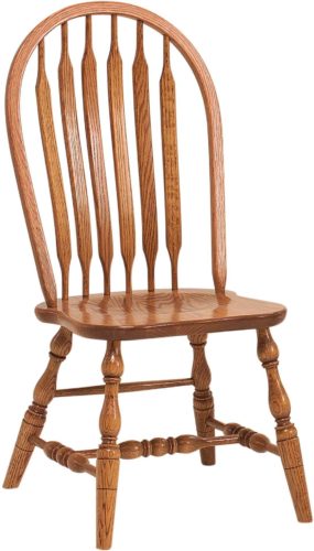 Amish Bent Paddle Deep Scoop Side Chair