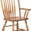 Amish Bent Feather Bow Arm Chair