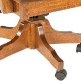 Wyndlot Hardwood Desk Chair with Mission Gas Lift