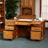 Custom Highland Executive Desk Open