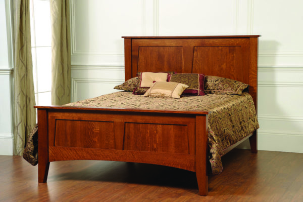 Amish Heirloom Mission Bed