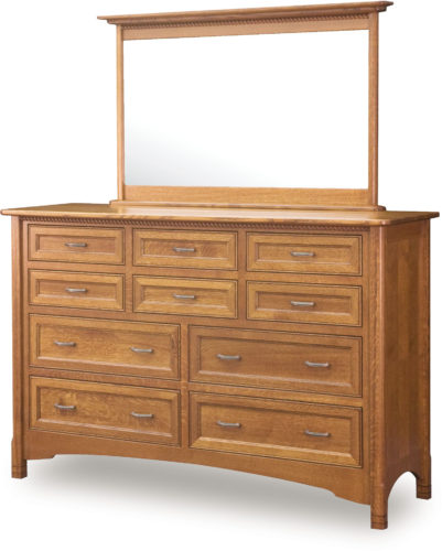 Amish West Lake Dresser with Mirror