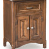 Amish Large West Lake Nightstand with Doors