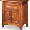 Amish Small West Lake Nightstand with Doors