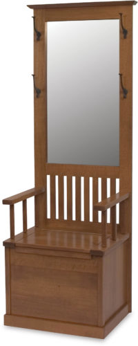 Amish Mission Hall Seat