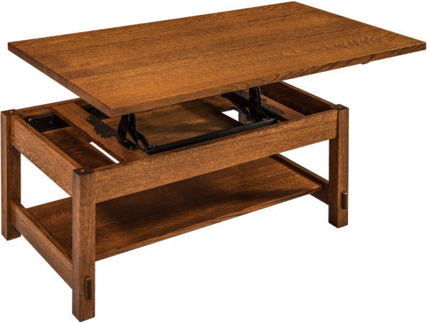 Amish Springhill Open Lift Top Coffee Table