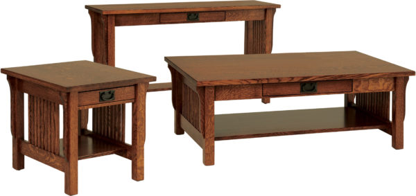 Amish Landmark Occasional Table Set
