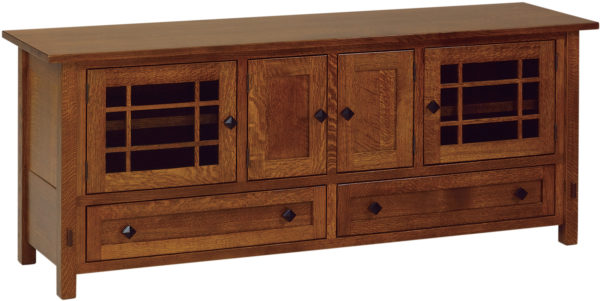 Amish Springhill 72 Inch TV Cabinet