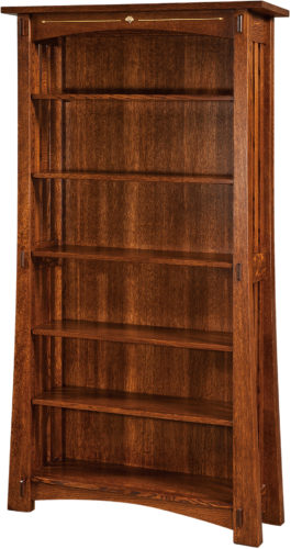 Amish Mesa 72 Inch Bookcase