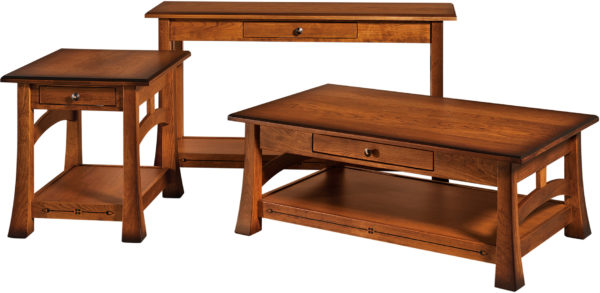 Amish Brady Occasional Table Set