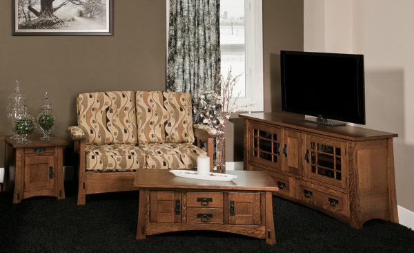 Modesto Family Room Set | Custom Amish Modesto Living Room Set