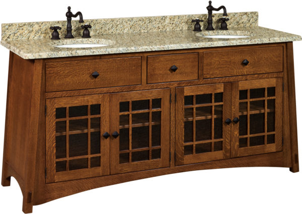 Amish McCoy 72 Inch Free Standing Sink