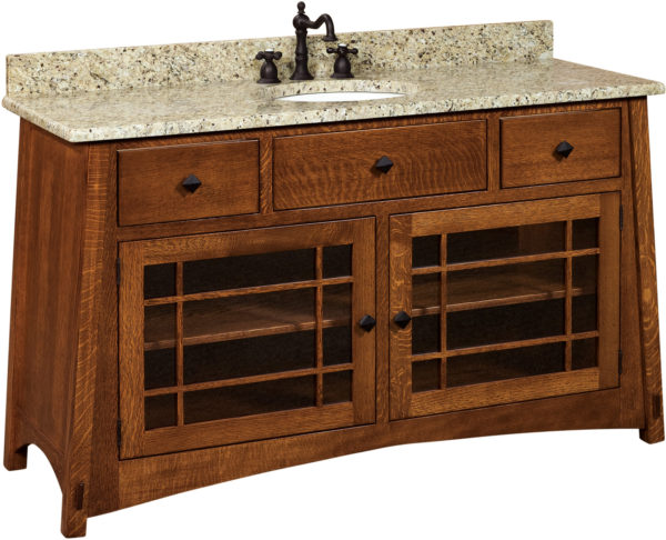 Amish McCoy 60 Inch Free Standing Sink