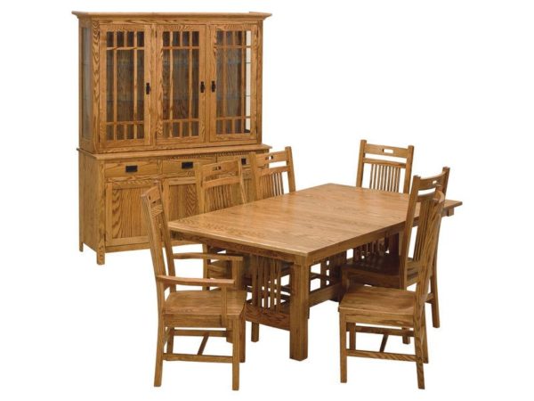 Amish Trestle Mission Dining Collection