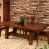 Amish Wellington Trestle Dining Table Room Collection