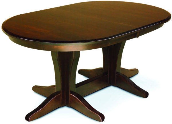 Vintage Double Pedestal Table