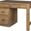 Amish Kumberlin Library Desk with Pedestal