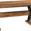 Amish Barnloft Trestle Dining Table