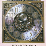 Canterbury Grandfather Clock with #73872 Dial with Arabic Numerals/Brass Dial/Silver Ring