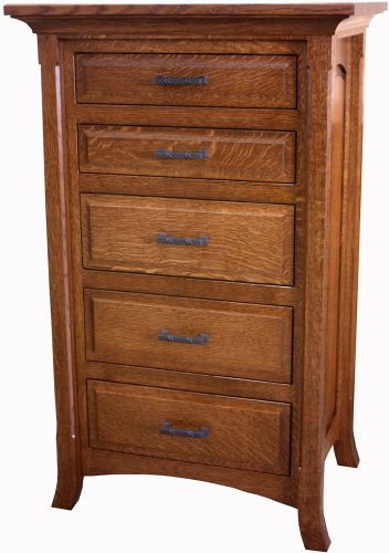 Amish Homestead Five Drawer Lingerie Chest