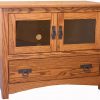 Amish Small Shaker Plasma TV Cabinet