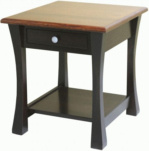 Amish Large Vandalia End Table