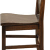 Amish Baldwin Dining Chair Side Detail