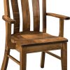 Amish Pierre Arm Dining Chair