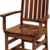 Amish Williamsburg Dining Arm Chair