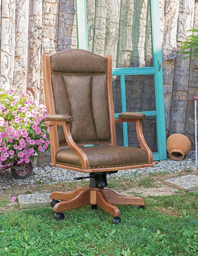 Amish Buckeye Executive Desk Chair