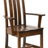 Amish Chesapeake Arm Dining Chair