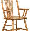 Amish Country Sheaf Arm Dining Chair