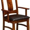 Amish Reno Dining Arm Chair