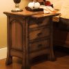 Amish Breckenridge Nightstand Pull-Out Shelf