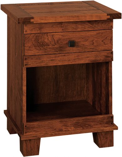 Amish Larado Open Nightstand