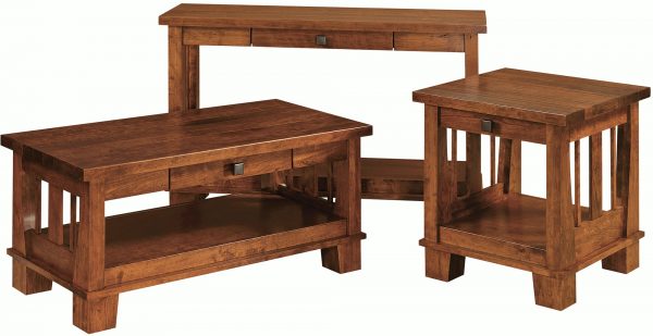 Amish Larado Occasional Table Set